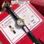 Cartier serial number check 28.6*9.35MM Quartz Movement 18K Gold Watch